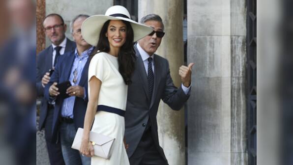 George Clooney and Amal Alamuddin honeymooning in England