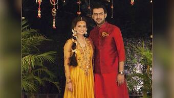 Dia Mirza sports Ritu Kumar outfit at pre-wedding function