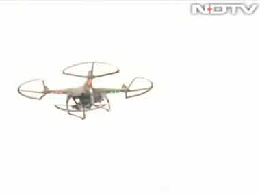 Watch: Delhi Police uses drones to patrol violence-hit Trilokpuri Watch: Delhi Police uses drones to patrol violence-hit Trilokpuri