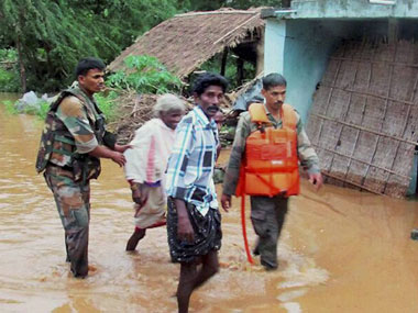 Declare Hudhud a national calamity: Chiranjeevi Declare Hudhud a national calamity: Chiranjeevi