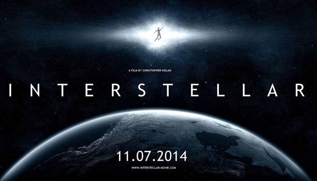 Movie poster of Nolan’s upcoming film ‘Interstellar’.