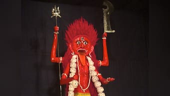 Headless, Blood Red, Half-and-Half: Kali-doscope in one Kolkata neighbourhood