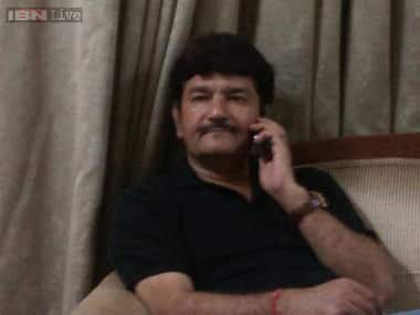 Akhil Bharatiya Congress Mahasamiti member Deshbandhu Kaushik. Image courtesy: IBNLive
