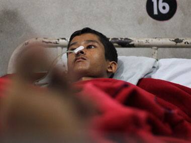 Kuldeep is being treated for serious splinter injuries in a Jammu hospital. Firstpost.