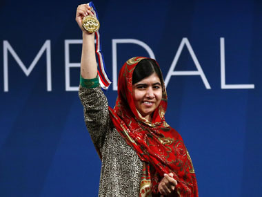 Nobel laureate Malala Yousafzai receives Liberty Medal in Philadelphia Nobel laureate Malala Yousafzai receives Liberty Medal in Philadelphia