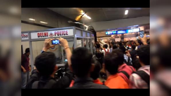 Watch: Mob beats up Nigerian nationals at Rajiv Chowk metro station