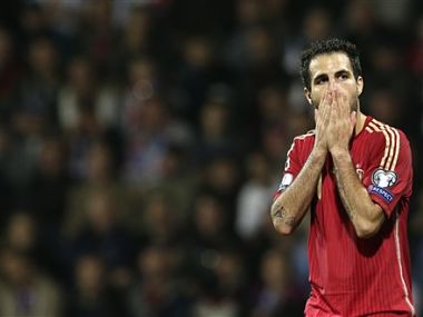 Fabregas pleads for patience as Spain criticism mounts Fabregas pleads for patience as Spain criticism mounts
