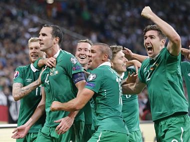 Ireland's O'Shea stuns wasteful Germany with late equaliser Ireland's O'Shea stuns wasteful Germany with late equaliser