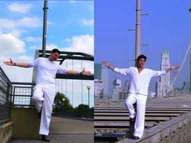 Lazar in his video and SRK in Kal Ho Na Ho. 