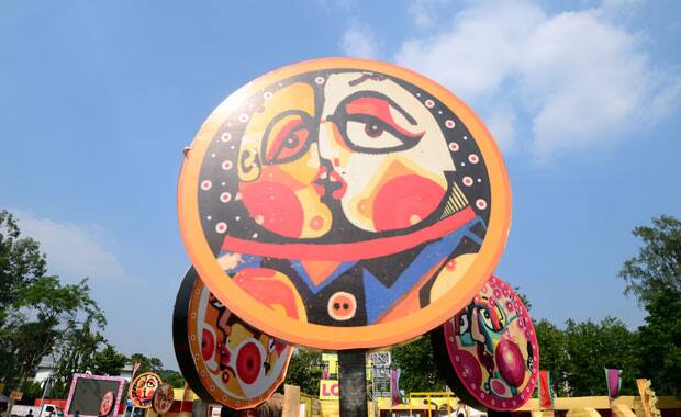 Ayushman Mitra's Art installation.