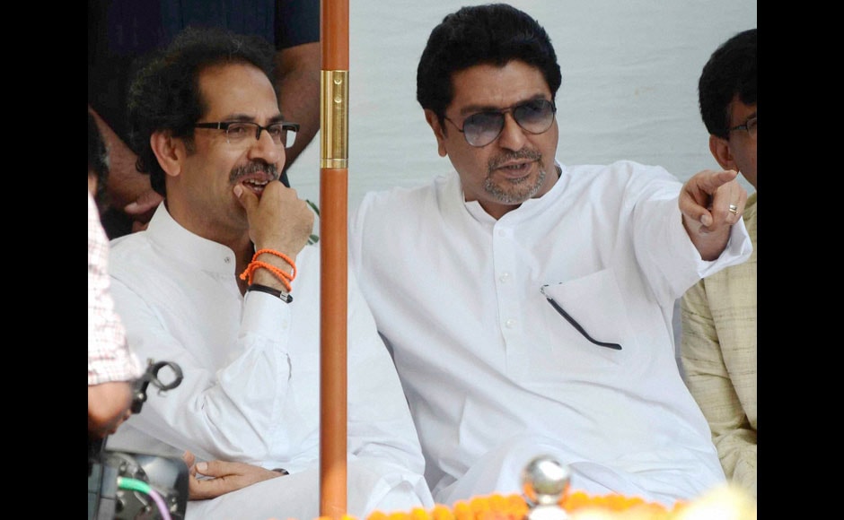 Raj uddhav come together on bal thackeray s 2nd death anniversary