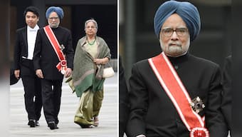Photos: Fmr PM Manmohan Singh receives Japan's second highest civilian honour