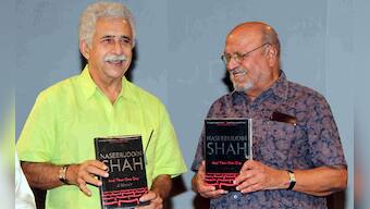 Photos: Naseeruddin Shah launches his memoir-- 'And then One day'