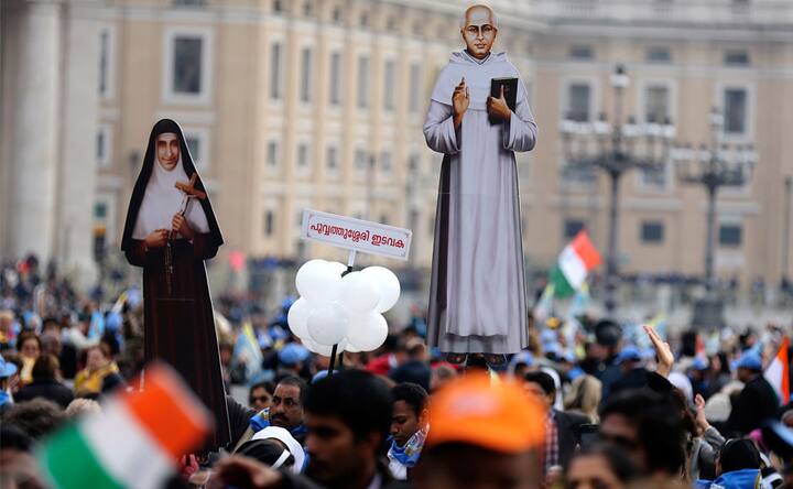 Photos: India get two new saints, Father Chavara and Sister Euphrasia