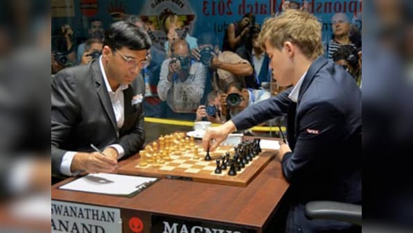 Trailing Anand faces battle of nerves in Game 11 against Carlsen 