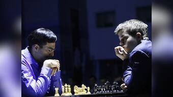 World Chess C'ship: Better prepared Anand draws Game 9 with black