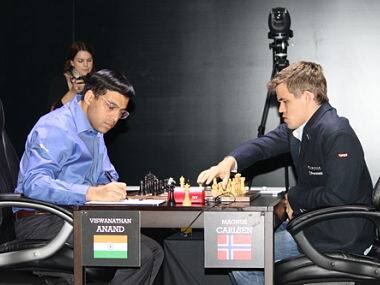 Viswanathan Anand survived a marathon game against Magnus Carlsen. FIDE
