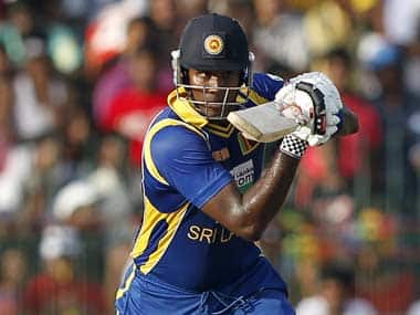 Angelo Mathews. Reuters