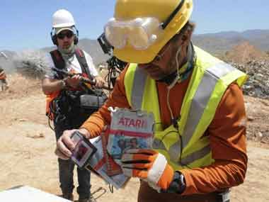 ET game top grosser as old Atari games found in landfill sold off for $37,000 ET game top grosser as old Atari games found in landfill sold off for $37,000