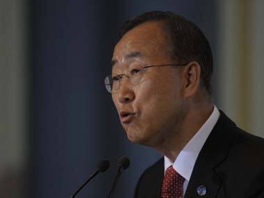 UN Secretary General Ban Ki-moon. AFP