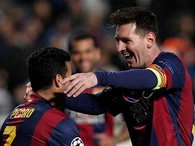 Messi was in superb form once again. AP