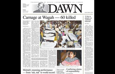 Carnage at Wagah: How Pakistani newspapers reported the blast