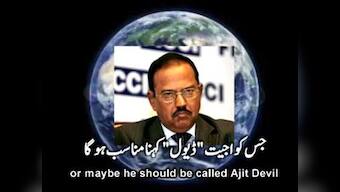 Ajit Doval, 'global terrorist': Hilarious Pak video 'reveals' NSA head as criminal mastermind