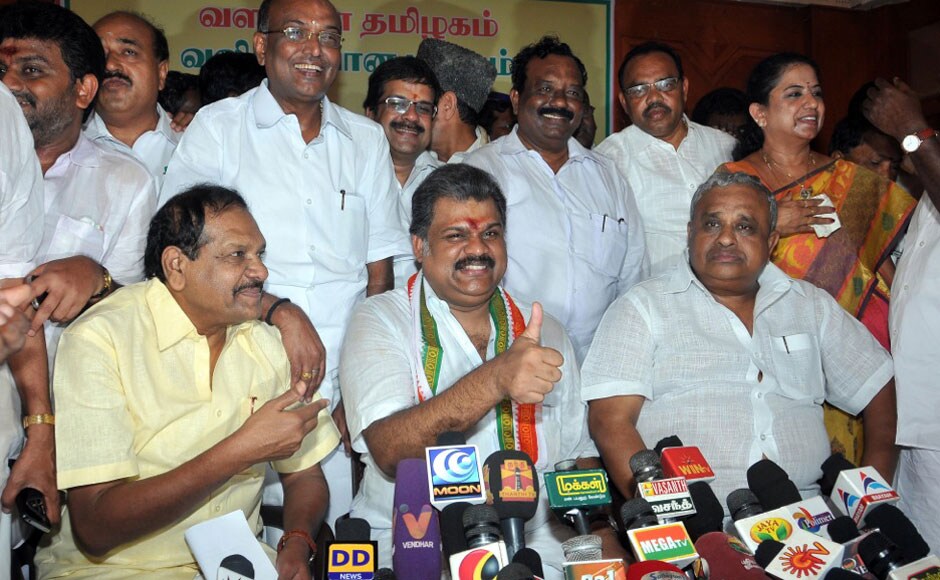 Photos: GK Vasan quits Congress, to float new party in Tamil Nadu ...