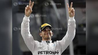 Formula One: In the end, Lady Luck finally shines on Lewis Hamilton