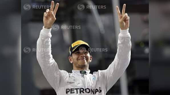 Formula One: In the end, Lady Luck finally shines on Lewis Hamilton