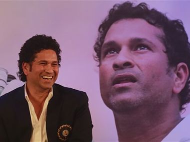 Sachin Tendulkar talks to Mumbai team after Ranjhi loss Sachin Tendulkar talks to Mumbai team after Ranjhi loss
