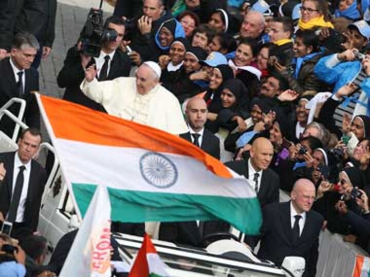 India's Father Chavara Achen, Sister Euphrasia canonised saints by Pope Francis