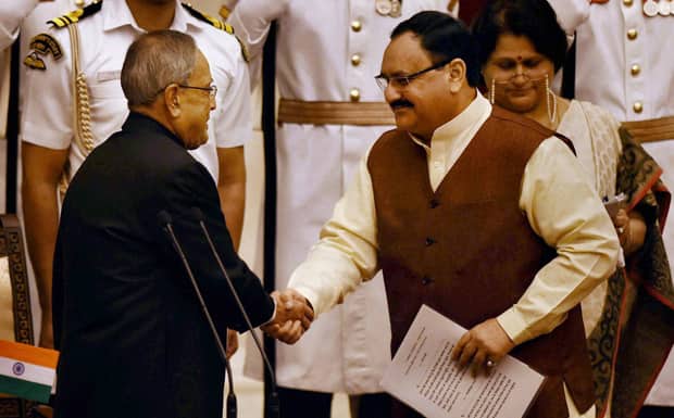 Jagat Nadda. PTI