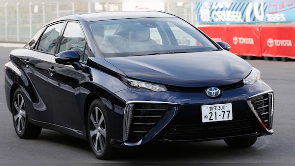 Check out Toyota's new hydrogen cell powered Mirai