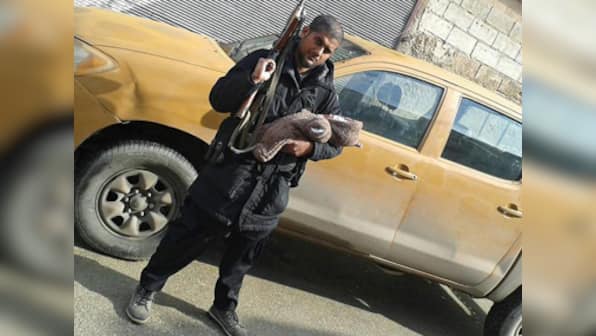 Shocking: Indian-origin Islamic State member poses with AK-47 and his new born