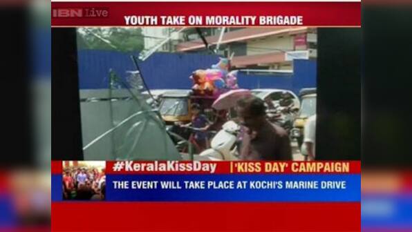 Kerala gets cold feet: 'Kiss of Love' protest fizzles out, 50 protesters arrested