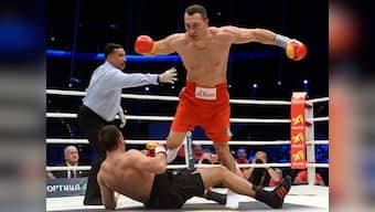 Boxing: Dominant Klitschko knocks out Pulev to retain IBF heavyweight crown