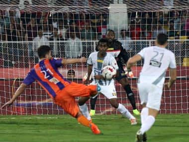 Kostas fired in the equaliser with virtually the last kick of the 1st half when a corner was cleared but put back in by Bruno Cirillo. ISL