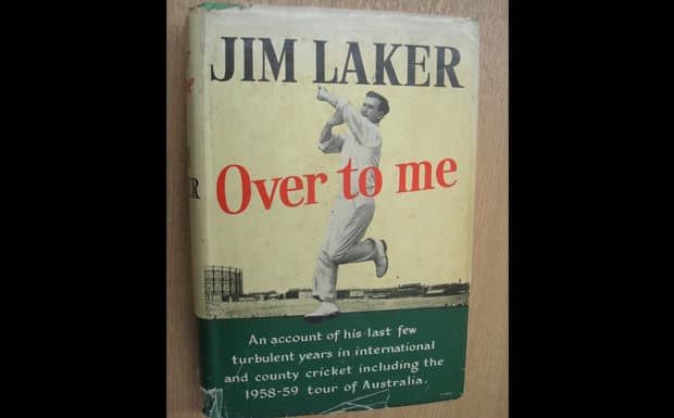 Jim Laker criticised former captain in his book.