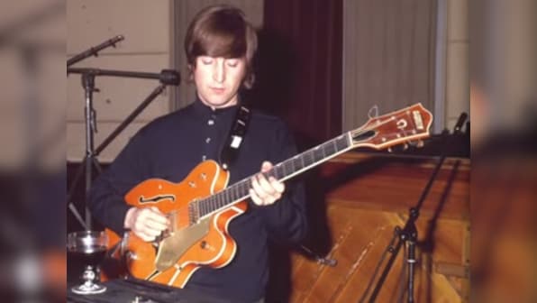 John Lennon's guitar tops auction offerings at $1 million
