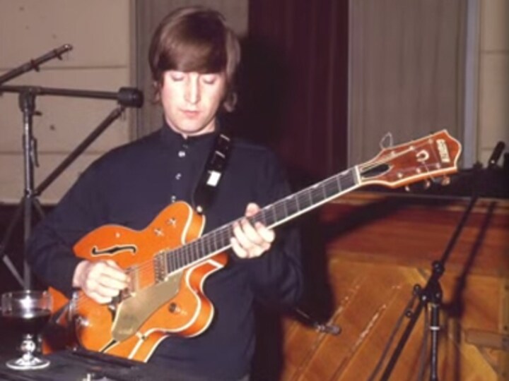 John Lennon's guitar tops auction offerings at $1 million