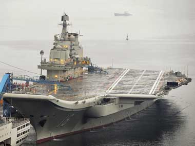 China's aircraft carrier Liaoning. Reuters