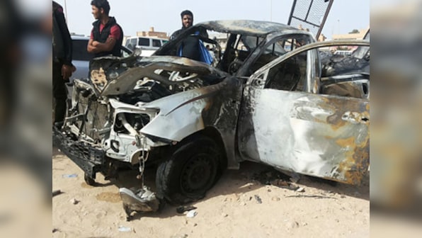 Bomb goes off near Egyptian embassy in Libya's capital