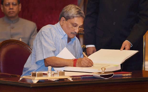 Manohar Parrikar. PTI
