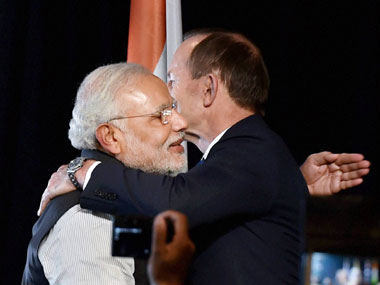 'Narendra and I': Modi is like a 'brother', says Australian PM Tony Abbott 'Narendra and I': Modi is like a 'brother', says Australian PM Tony Abbott