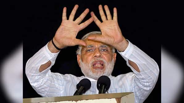 Two families have deal to take turns at looting J&K: Modi takes on NC, PDP