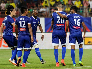 Late Pelissari strike gives Chennaiyin narrow 1-0 win against Kerala Blasters Late Pelissari strike gives Chennaiyin narrow 1-0 win against Kerala Blasters