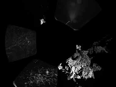 From 'alien world': Europe's pioneering robot Philae sends data to Earth From 'alien world': Europe's pioneering robot Philae sends data to Earth