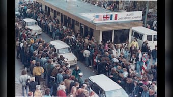 25 years later, remembering the moment when the Berlin Wall fell to unity