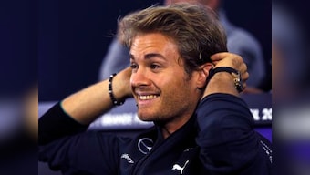 F1: Nico Rosberg leads Mercedes one-two at first practice